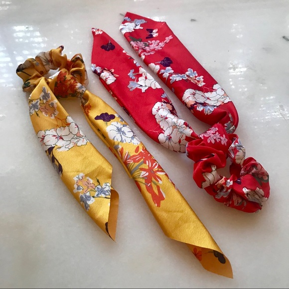 🌺🌼Hair Scarf & Scrunchie Set🌼🌺 - Picture 7 of 9